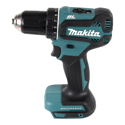 Makita DDF 485 SF1J-R Perceuse-visseuse sans fil 18 V 50 Nm Brushless + 1x batterie 3,0 Ah + chargeur + RHINO