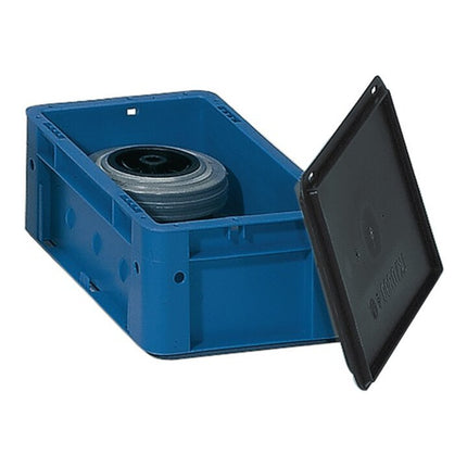 LA-KA-PE Auflagedeckel L400xB300mm schwarz ( 9000446081 )