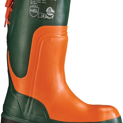 FELDTMANN Forstsicherheitsstiefel Ulme Größe 44 oliv/orange ( 4000373354 )