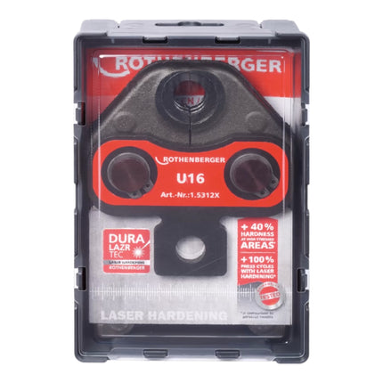 Ganascia di pressatura Rothenberger Standard U16 Larghezza nominale 16 mm ( 015312X )