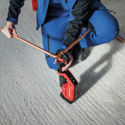 Macchina crimpatrice a batteria Rothenberger Romax Compact III Set base 1 18 V 19 kN ( 1000004267 ) + 1x batteria ricaricabile 2,0 Ah + caricatore