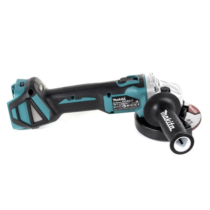 Makita DGA 511 ZJ Meuleuse d'angle sans fil 18V 125mm Brushless Solo + Coffret Makpac - sans batterie, sans chargeur