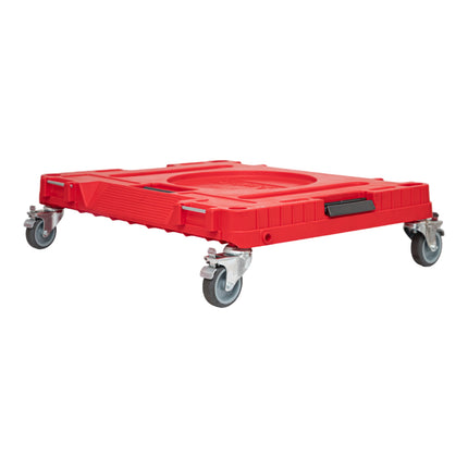 Qbrick System ONE Plateforme de transport 2.0 Atelier RED Ultra HD 625 x 503 x 160 mm 120 kg avec roues pivotantes en métal et frein