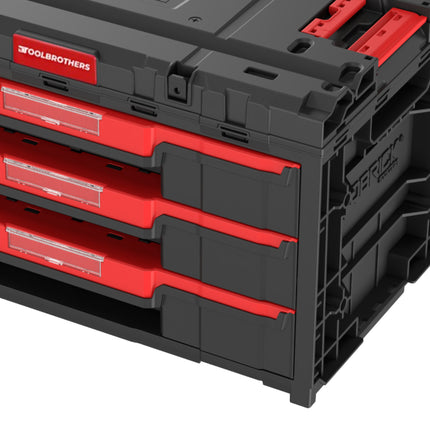 Toolbrothers RHINO XXL Drawer 3 ECO avec trois tiroirs + cloisons IP66