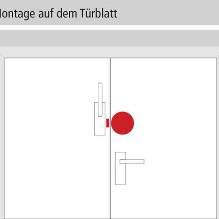 GFS Appareil de surveillance Dexcon ( 3000250890 ) sans pré-alarme plastique rouge