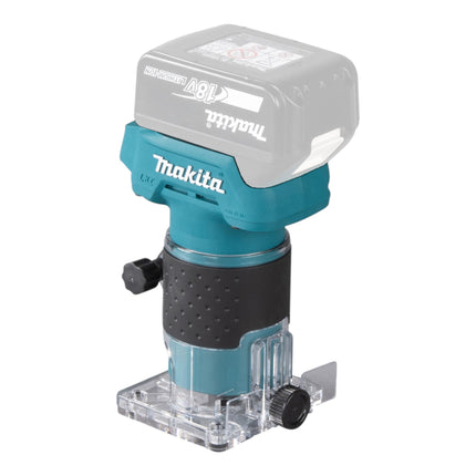 Makita DRT 52 RM fresa per bordi a batteria 18 V 6 mm brushless + 2x batteria 4,0 Ah + caricabatterie