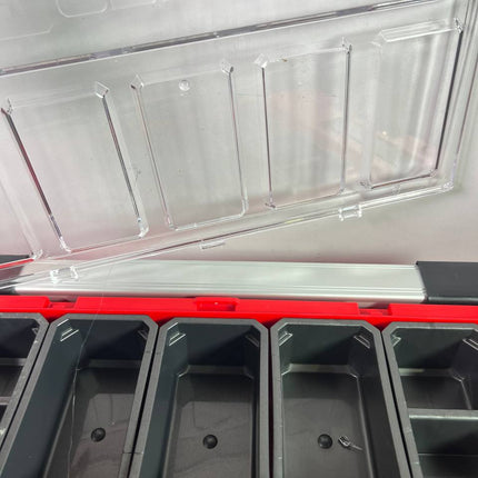 Qbrick System PRIME Toolbox 250 Expert RED ULTRA HD Custom mit Organizer stapelbar Beschaedigt 1 - toolbrothers