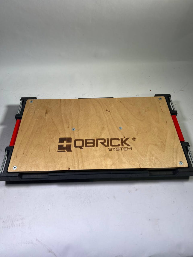 Qbrick System ONE Adapter Multi Work Platform Arbeitsplatte 580 x 325 x 70 mm 30 kg Traglast Leicht Gebraucht 1 - toolbrothers