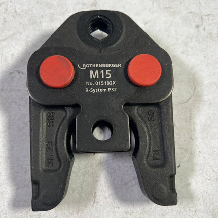 Rothenberger Pressbacke Presszange Standard M15 015102X fuer ROMAX 4000 Akku Press ACC etc Leicht Gebraucht 1 - toolbrothers