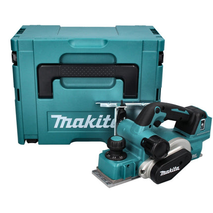 Makita DKP 181 ZJ Pialla a batteria 18 V 82 mm + Makpac - senza batteria, senza caricatore