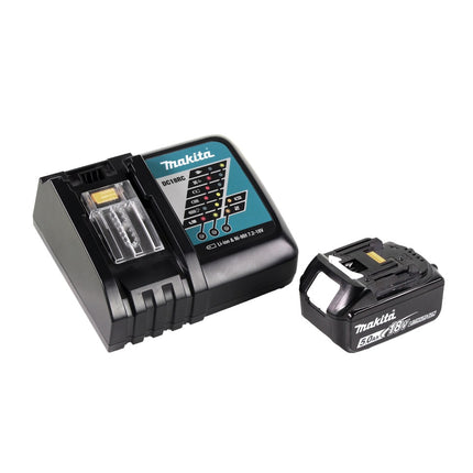 Makita DTW 300 RT1J Avvitatore ad impulsi a batteria 18V 330Nm + 1x Batteria 5,0 Ah + Caricabatterie + Valigetta Makpac