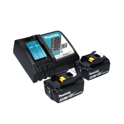 Makita DJR 187 RFK Akku Reciprosäge 18 V Brushless + 2x Akku 3,0 Ah + Ladegerät + Koffer - Toolbrothers