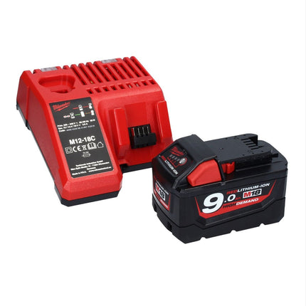 Milwaukee M18 ONEPD2-901C Trapano avvitatore con percussione a batteria 18 V One Key Bluetooth + 1x Batteria 9,0 Ah + Caricabatterie