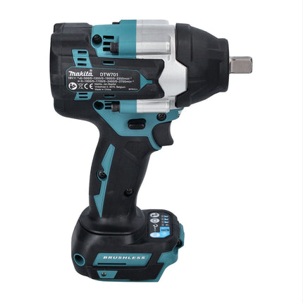 Avvitatore a impulsi a batteria Makita DTW 701 RF1 18 V 700 Nm 1/2" XPT Brushless + 1x batteria ricaricabile 3.0 Ah + caricabatterie