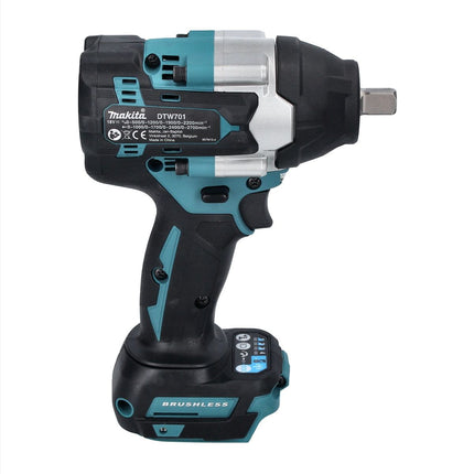 Avvitatore a impulsi a batteria Makita DTW 701 G1 18 V 700 Nm 1/2" XPT Brushless + 1x batteria ricaricabile 6.0 Ah - senza caricabatterie