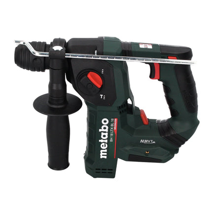 Metabo BH 18 LTX BL 16 Tassellatore a batteria 18 V 1.3 J SDS-plus Brushless + 2x Batterie 10,0 Ah + Caricabatterie + Valigetta MetaBOX