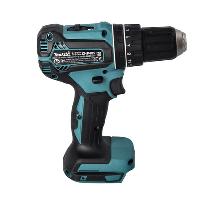 Makita DHP 485 RM Perceuse-visseuse à percussion sans fil 18 V 50 Nm Brushless + 2x batterie 4,0 Ah + chargeur
