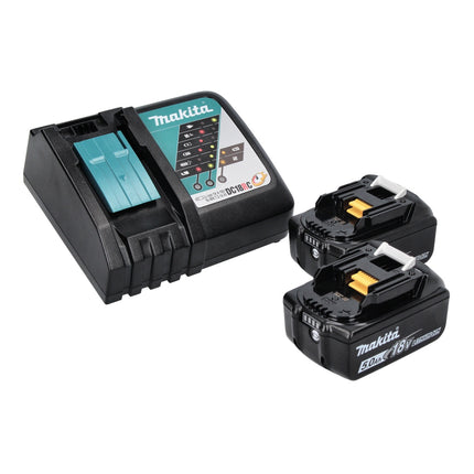 Makita DUM 111 RTXJ cesoie per erba a batteria 18 V + 2x batteria ricaricabile 5,0 Ah + caricabatterie + Makpac