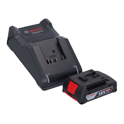 Bosch GWX 18V-10 Professional Meuleuse angulaire sans fil 18 V 125 mm X-LOCK Brushless + 1x batterie 2,0 Ah + chargeur + L-Boxx