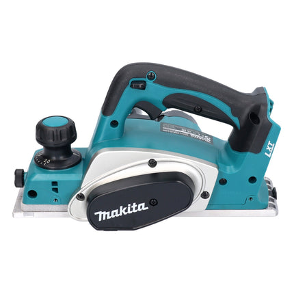 Pialla a batteria Makita DKP 180 RTJ 18 V 82 mm + 2x batteria ricaricabile 5,0 Ah + caricabatterie + Makpac
