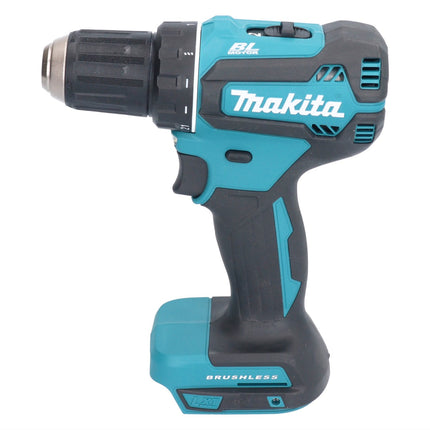 Makita DDF 485 RTX1 Perceuse-visseuse sans fil 18 V 50 Nm sans balais + 2x Batteries 5,0 Ah + Chargeur + kit d'accessoires - 74 pièces + mallette