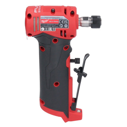 Milwaukee M12 FDGA-0 Smerigliatrice diritta angolata 12 V 6 / 8 mm Brushless ( 4933471438 ) Solo - senza batteria, senza caricatore