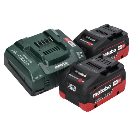 Metabo WPBA 18 LTX BL 15-125 Quick DS Akku Winkelschleifer 18 V 125 mm Brushless + 2x Akku 5,5 Ah + Ladegerät + metaBOX - Toolbrothers