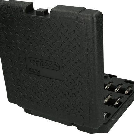 KS TOOLS Serie giraviti manuali 1/2' a lama passante, 18 pz ( 515.1000 )