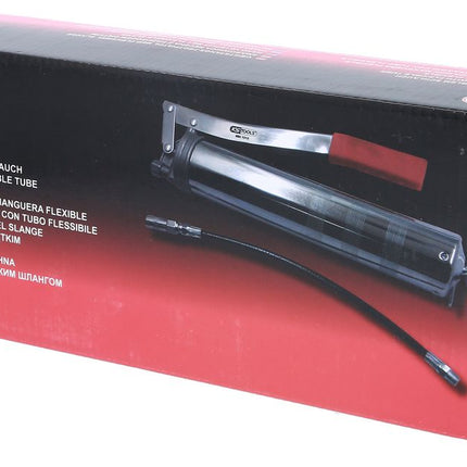 KS TOOLS Hebel-Fettpresse mit flexiblem Schlauch, 400g ( 980.1010 ) - Toolbrothers