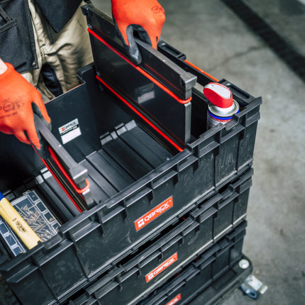 Qbrick System ONE Box 2.0 Plus conteneur empilable 576 x 359 x 237 mm 35 l empilable