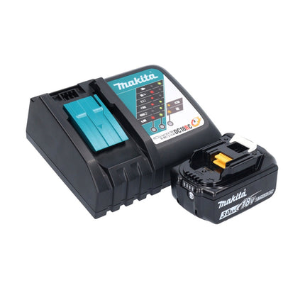 Makita DBO 381 RF1JU 18 V 93 x 185 mm Vibrofinitrice a batteria senza spazzole + 1x batteria 3,0 Ah + caricabatterie + Makpac