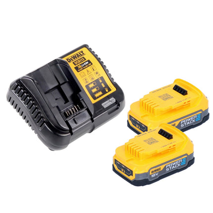 DeWalt DCF 887 E2 Clé à choc sans fil 18 V 205 Nm 1/4'' Brushless + 2x batterie 1,7 Ah + chargeur