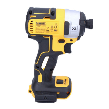 Avvitatore a impulsi a batteria DeWalt DCF 887 N 18 V 205 Nm 1/4" brushless + 1x batteria ricaricabile 4,0 Ah - senza caricabatterie