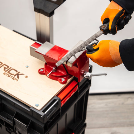 Toolbrothers RHINO XXL Holz Arbeitsplatte Multi Work Platform & Multi Adapter Platte