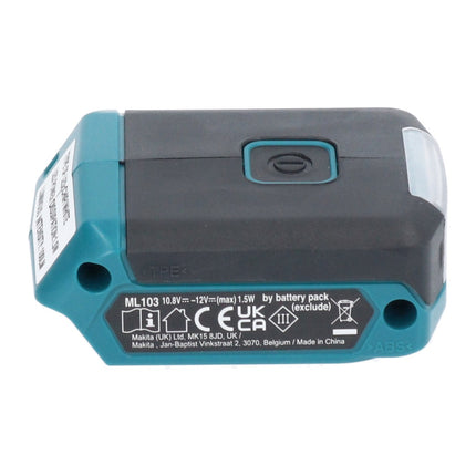 Makita DEBML 103 Batteria Torcia LED 12 V max. 100 lm Solo - senza batteria, senza caricabatterie