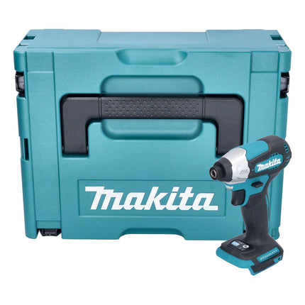 Makita DTD 157 ZJ 18 V 140 Nm 1/4'' Avvitatore a impulsi senza spazzole + Makpac - senza batteria, senza caricabatteria