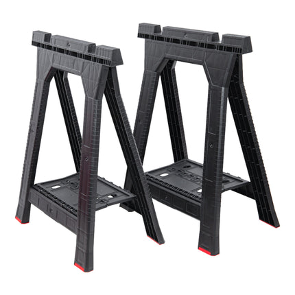 Qbrick System Chevalet d'atelier set de 2 pièces 580 x 770 mm 350 kg