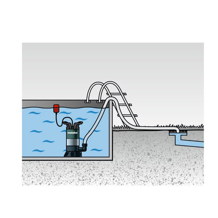 Metabo PS 15000 S Pompa sommersa per acqua sporca ( 0251500000 ) 850 Watt portata 15000 l/h