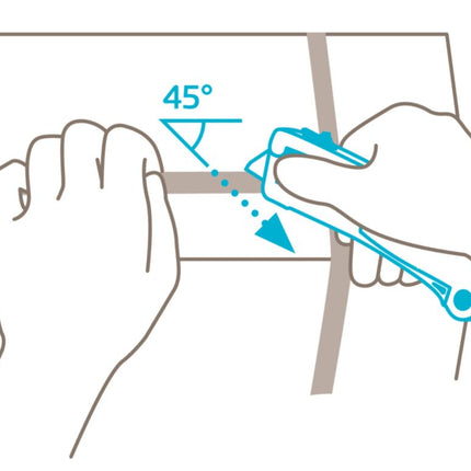 Coltello di sicurezza MARTOR SECUPRO MAXISAFE Lunghezza 148 mm Larghezza 18 mm Altezza 42 mm ( 4000817991 )