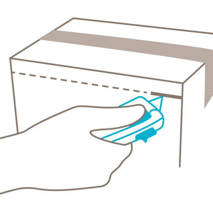 Coltello di sicurezza MARTOR SECUPRO MAXISAFE Lunghezza 148 mm Larghezza 18 mm Altezza 42 mm ( 4000817991 )