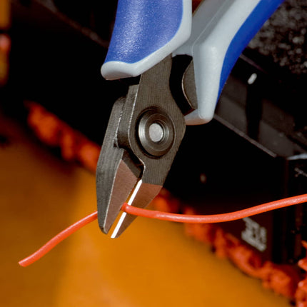 Frese diagonali per elettronica di precisione KNIPEX lunghezza 125 mm forma 3 ( 4000810822 )