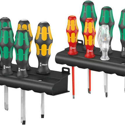 WERA Jeu de tournevis Kraftform XXL 2 12 pièces fente / PH / PZD / TX ( 4000827720 )