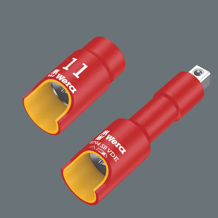 Set di chiavi a bussola WERA 8100 SB VDE 1 Cyclops 17 pezzi 3/8 ″ ( 4000828008 )