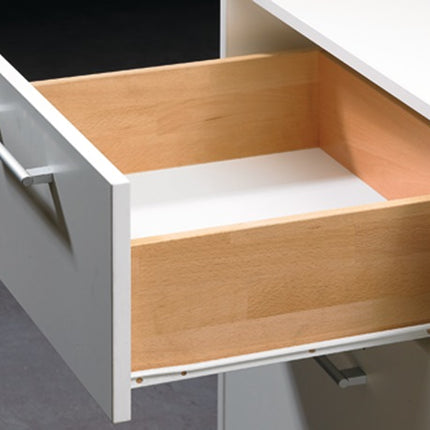 HETTICH Rollenführung FR 402 mit Stop Control Stahl weiß ( 3000271404 )