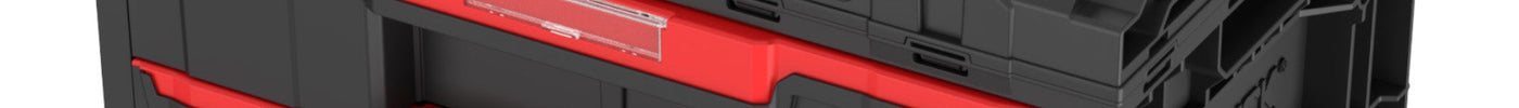Toolbrothers RHINO XXL Drawer 2 ECO Schubladenkoffer mit zwei Schubläden + Trennwände 29 L IP66