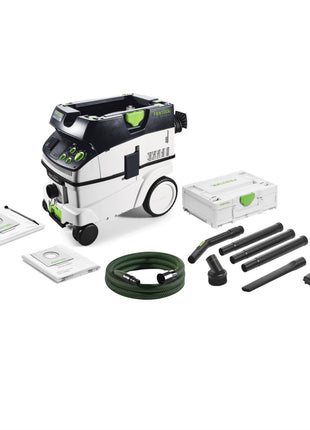 Festool CTM 26 E AC CLEANTEC Absaugmobil 26 l Staubkl. M + Reinigungsset RS-ST D 27/36-Plus im Systainer - Toolbrothers
