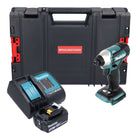 Avvitatore a impulsi a batteria Makita DTD 155 SF1J-R 18V 140Nm brushless + 1x batteria ricaricabile 3,0 Ah + caricabatterie + RHINO