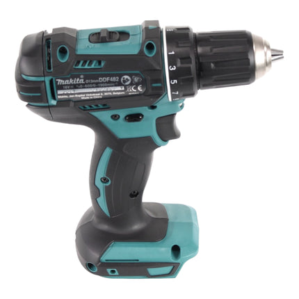 Makita DDF 482 SFJ-R Perceuse-visseuse sans fil 18V 62Nm + 2x batterie 3,0 Ah + chargeur + RHINO