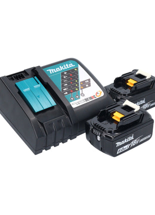 Makita DUC 357 RG2X3 Cordless chainsaw 18 V 35 cm brushless + 2x battery 6.0 Ah + charger