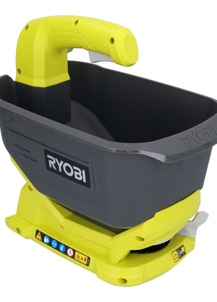 Uniwersalny rozsiewacz akumulatorowy RYOBI OSS1800 18 V ONE+ Szerokość rozsiewu 2,5 - 3,5 m ( 5133003729 ) - bez akumulatora, bez ładowarki